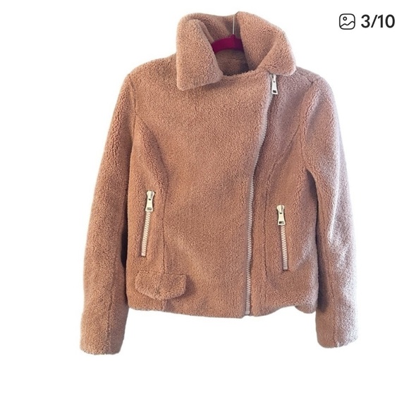 Mother The Mini Pocket Rider Jacket in Tough Girl Blush - Picture 3 of 10